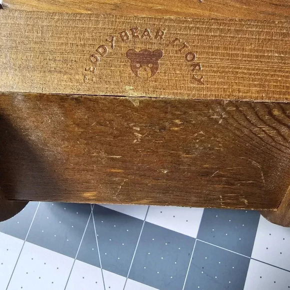 Teddy Bear Story (Applause Toy Co.) Furniture & Mini Flocked Bear (Lot 7 pcs) - Picture 6 of 16